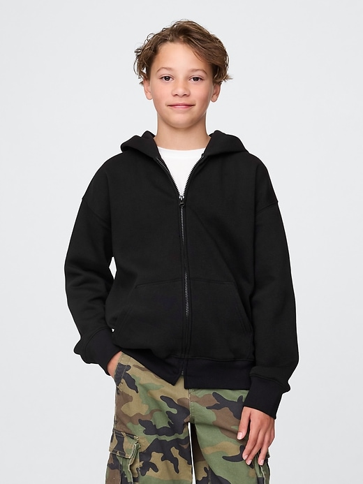 Image number 1 showing, Kids VintageSoft Zip Hoodie