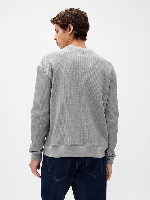Image number 3 showing, Heavyweight Thermal Oversized T-Shirt