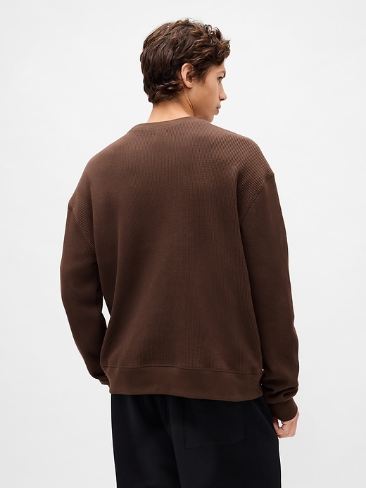 Image number 3 showing, Heavyweight Thermal Oversized T-Shirt