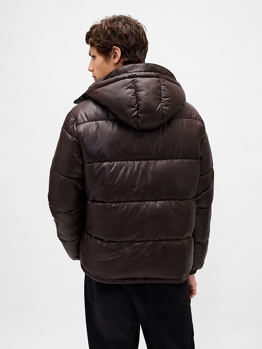 Image number 3 showing, Recycled Heavyweight Puffer Jacket