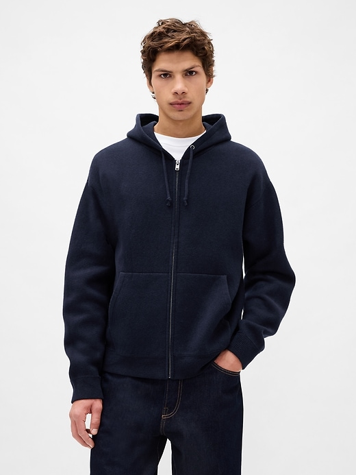 Image number 1 showing, Heavyweight CashSoft Zip Sweater Hoodie