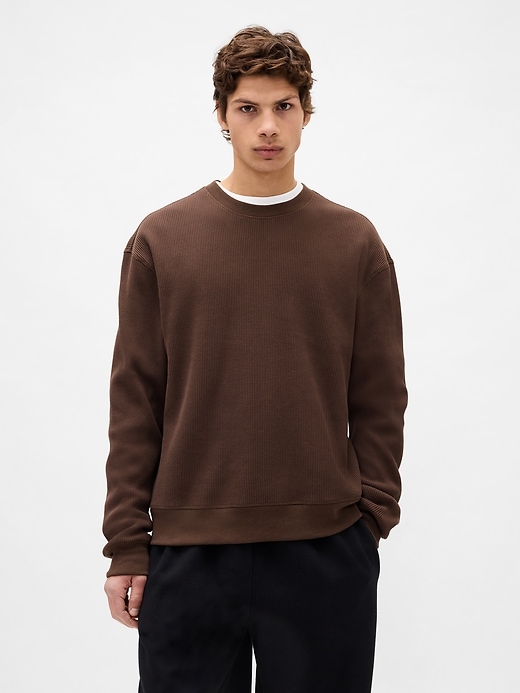 Image number 1 showing, Heavyweight Thermal Oversized T-Shirt