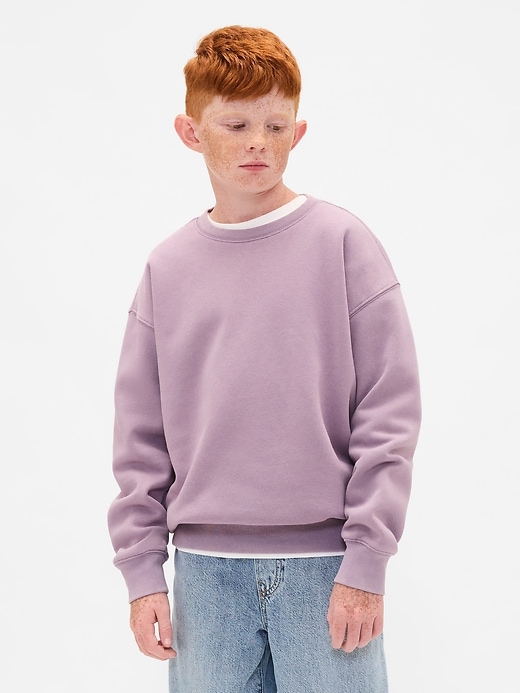Image number 1 showing, Kids VintageSoft Relaxed Sweatshirt
