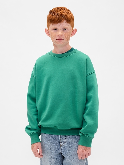 Image number 1 showing, Kids VintageSoft Relaxed Sweatshirt