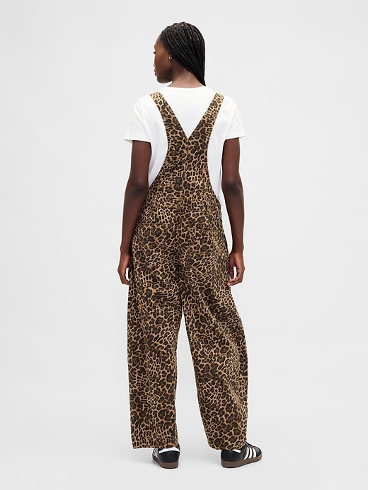 Image number 4 showing, UltraSoft Denim Horseshoe Overalls