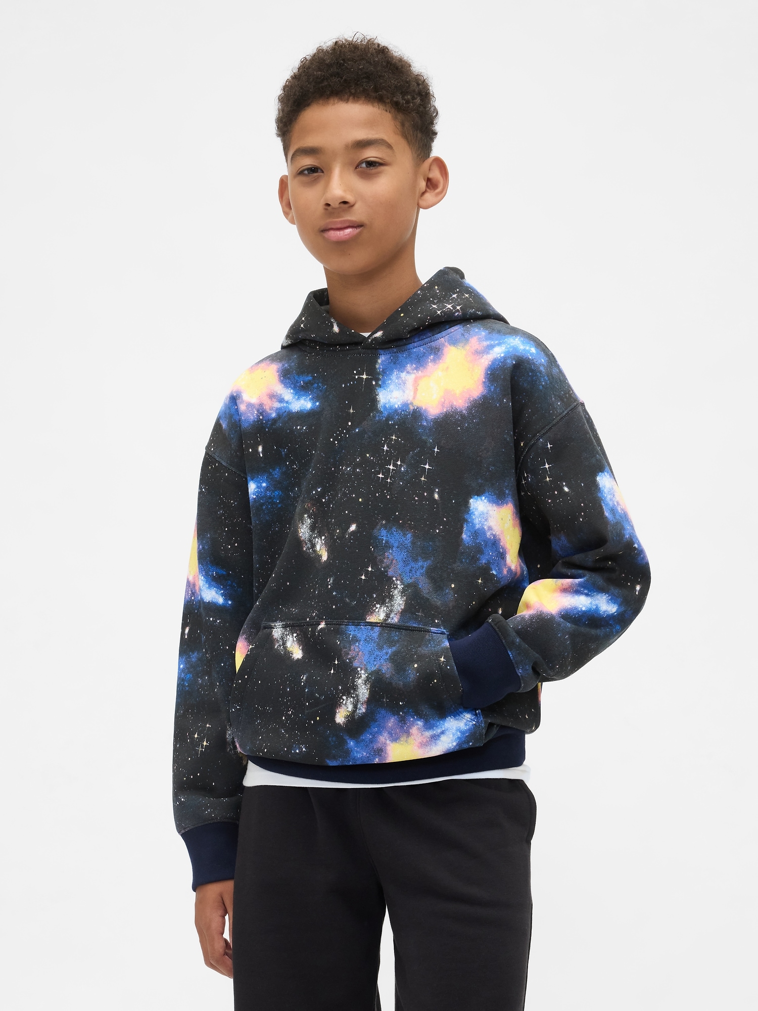 Kids VintageSoft Relaxed Space Hoodie