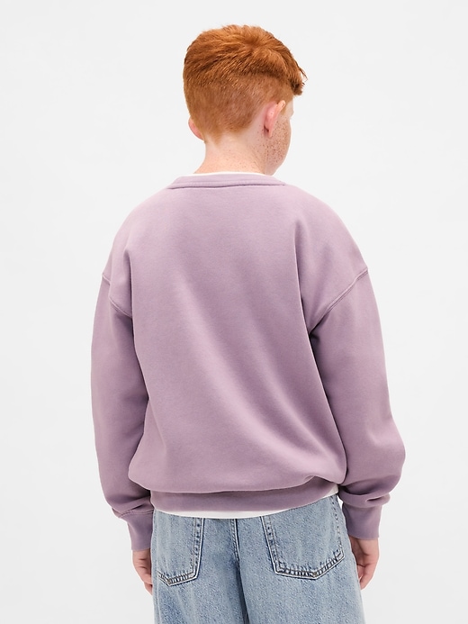 Image number 3 showing, Kids VintageSoft Relaxed Sweatshirt