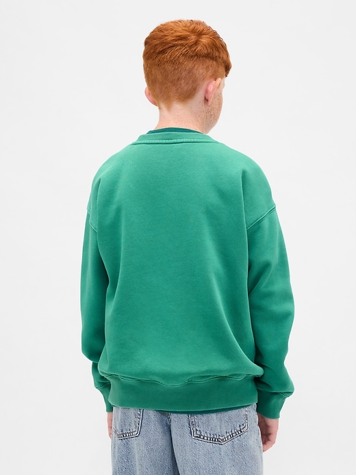 Image number 3 showing, Kids VintageSoft Relaxed Sweatshirt
