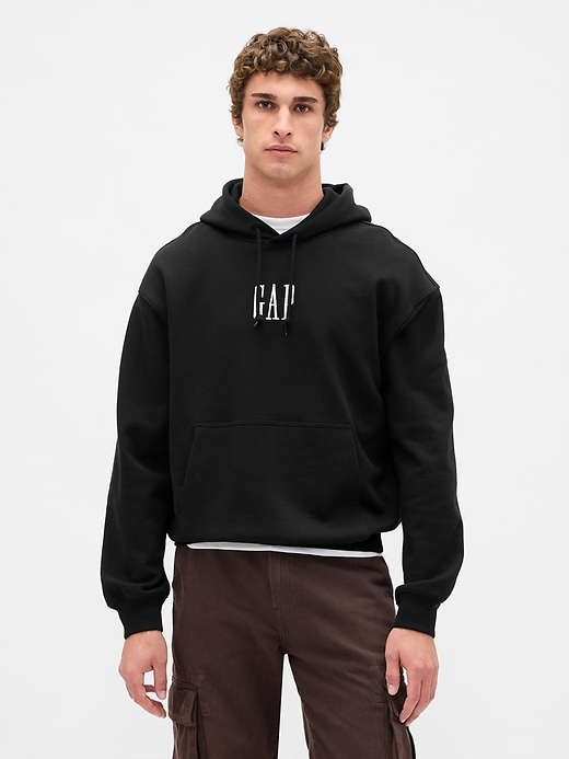 Image number 1 showing, Heavyweight Oversized Logo Hoodie