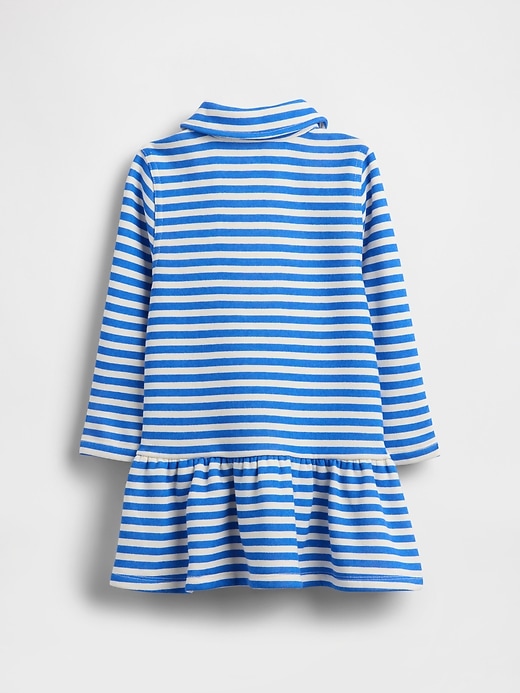 Image number 3 showing, Baby & Toddler Half-Zip Pullover Sweatshirt Dress