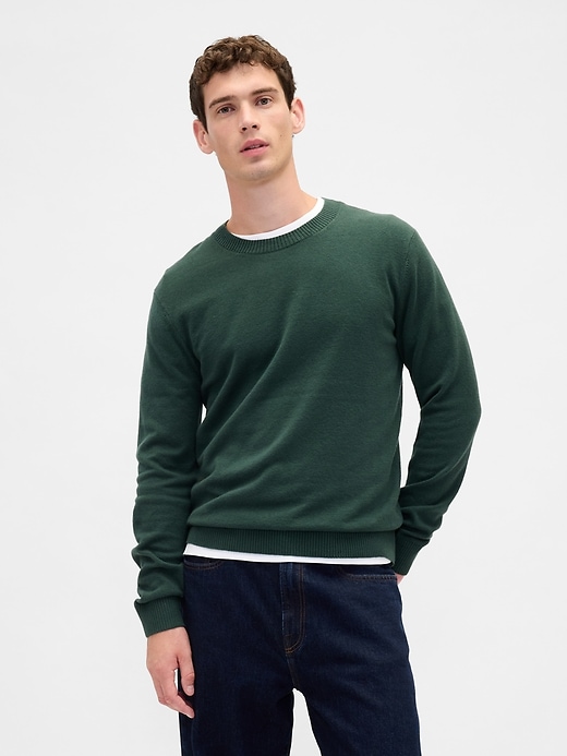Image number 1 showing, CashSoft Crew Sweater