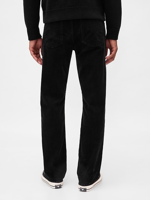 Image number 4 showing, Corduroy Relaxed Straight Pants