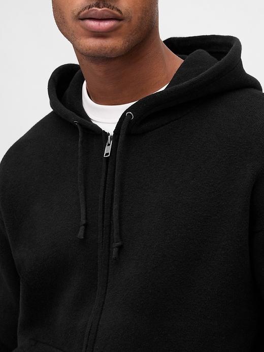 Image number 4 showing, Heavyweight CashSoft Zip Sweater Hoodie