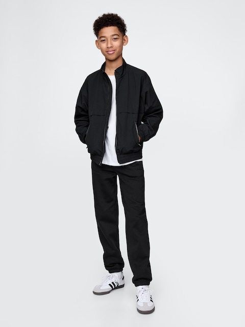 PANTALON DE JOGGING DÉCONTRACTÉ VINTAGEDOUX À LOGO POUR ENFANT