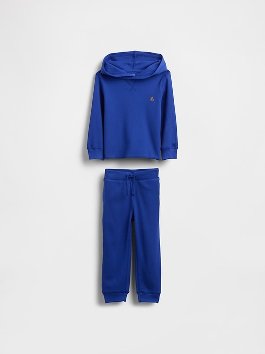 Image number 1 showing, Baby & Toddler Waffle Outfit Set