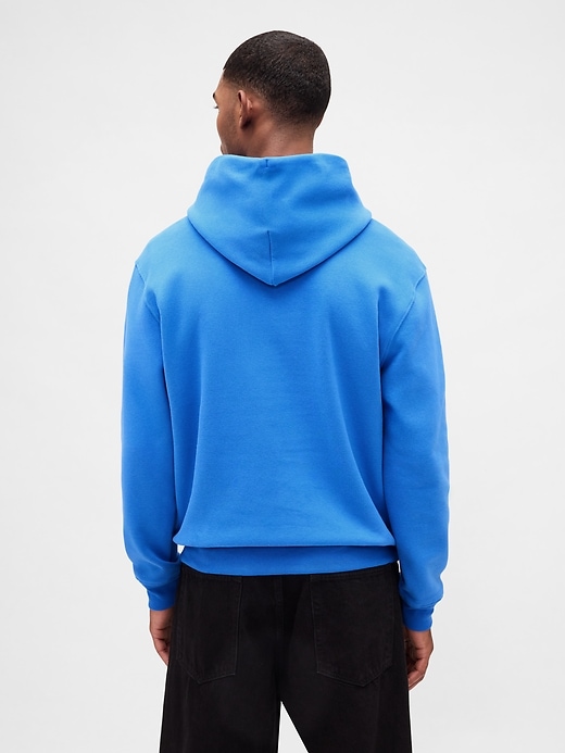 Chandail à capuchon VintageDoux avec logo incurvé pour Adulte