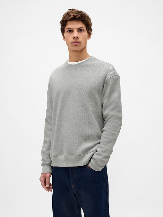 Image number 1 showing, Heavyweight Thermal Oversized T-Shirt