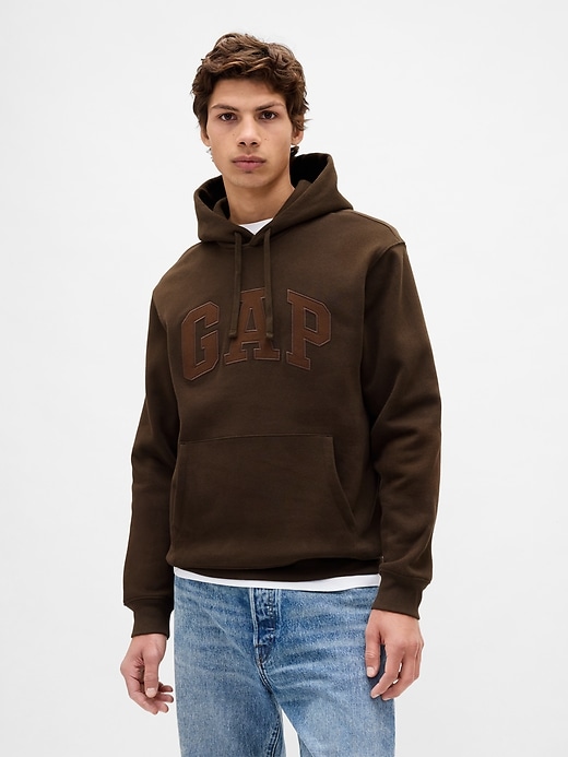 Image number 1 showing, Adult VintageSoft Arch Logo Hoodie