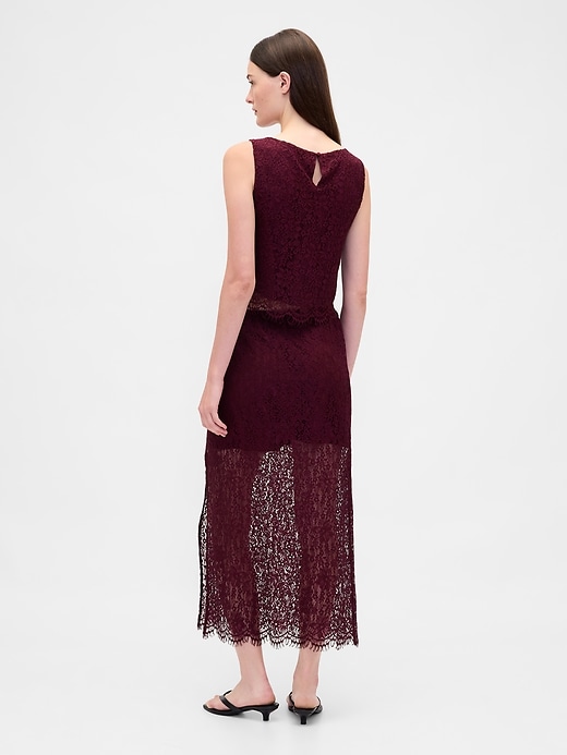 Image number 2 showing, Lace Maxi Skirt