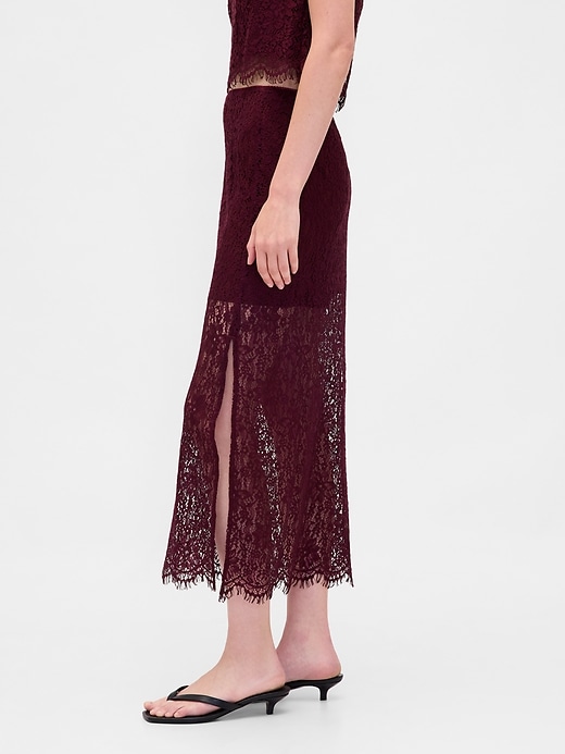 Image number 3 showing, Lace Maxi Skirt