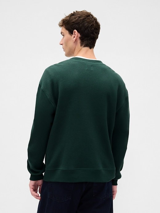 Image number 3 showing, Heavyweight Thermal Oversized T-Shirt