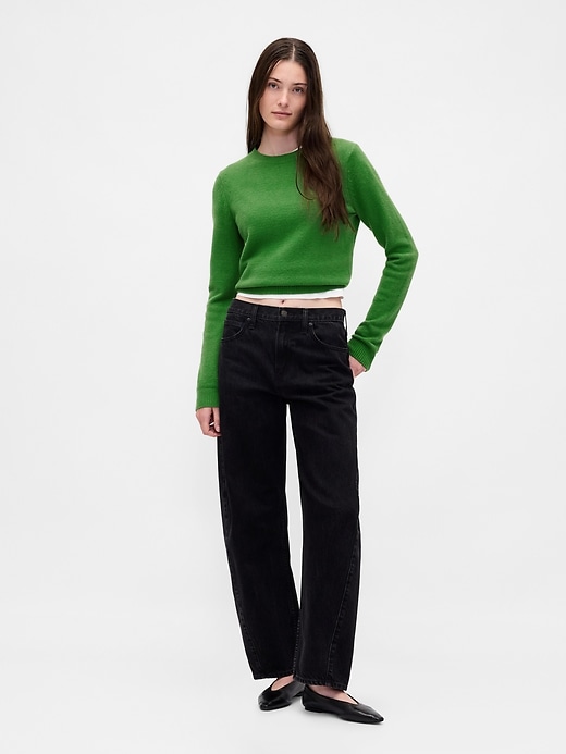 Image number 2 showing, CashSoft Crewneck Sweater