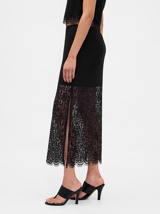 Image number 3 showing, Lace Maxi Skirt