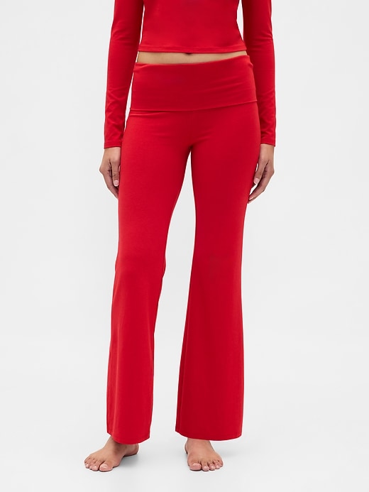 Image number 2 showing, Modern Foldover PJ Leggings