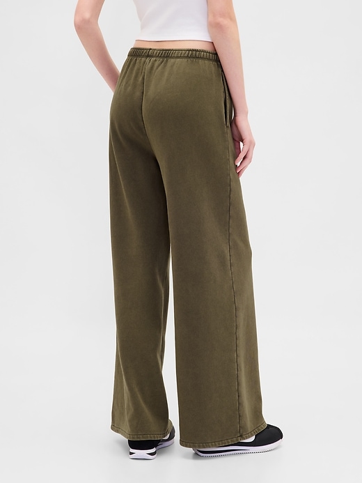 Image number 4 showing, VintageSoft Baggy Wide-Leg Sweatpants
