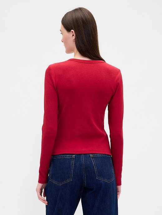 Image number 3 showing, Modern Crewneck Cardigan