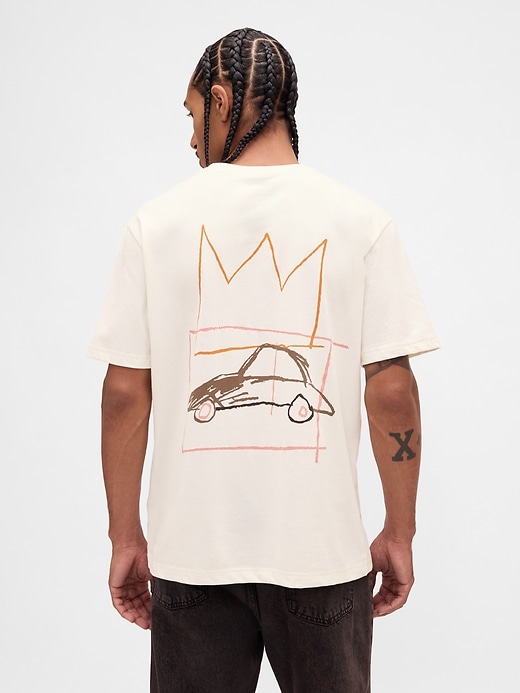 Image number 3 showing, Basquiat Graphic T-Shirt