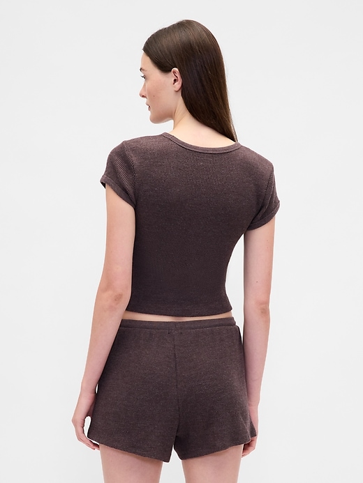 Image number 3 showing, Waffle PJ T-Shirt