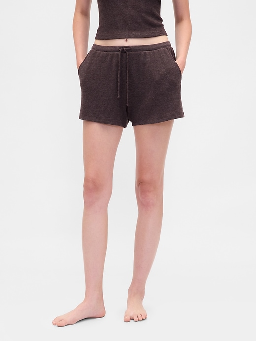 Image number 2 showing, Waffle PJ Shorts