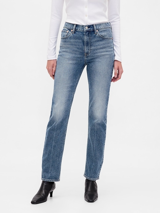 Image number 2 showing, High Rise '90s Slim Straight Jeans