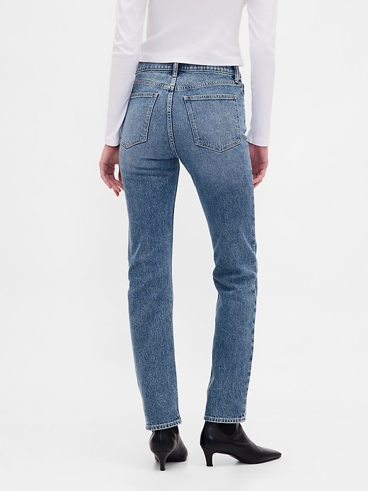 Image number 4 showing, High Rise '90s Slim Straight Jeans