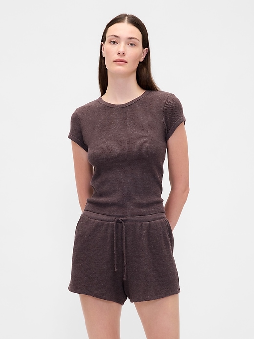 Image number 1 showing, Waffle PJ T-Shirt