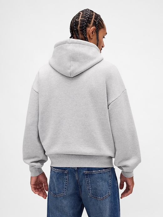 Image number 3 showing, Extra Heavyweight French Terry Oversized Logo Hoodie