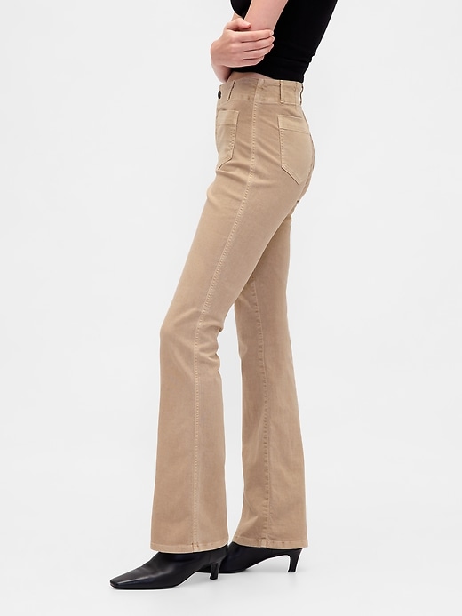 Image number 3 showing, Low Rise Twill Long & Lean Pants