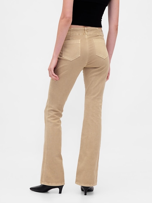 Image number 4 showing, Low Rise Twill Long & Lean Pants