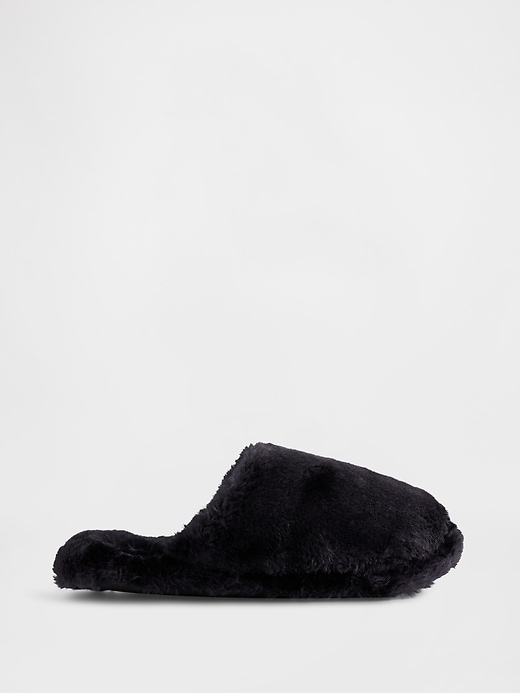 Image number 1 showing, Faux Fur Slippers