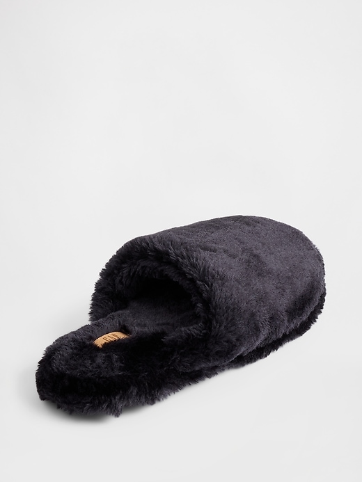 Image number 4 showing, Faux Fur Slippers