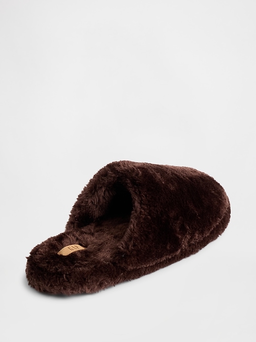 Image number 4 showing, Faux Fur Slippers