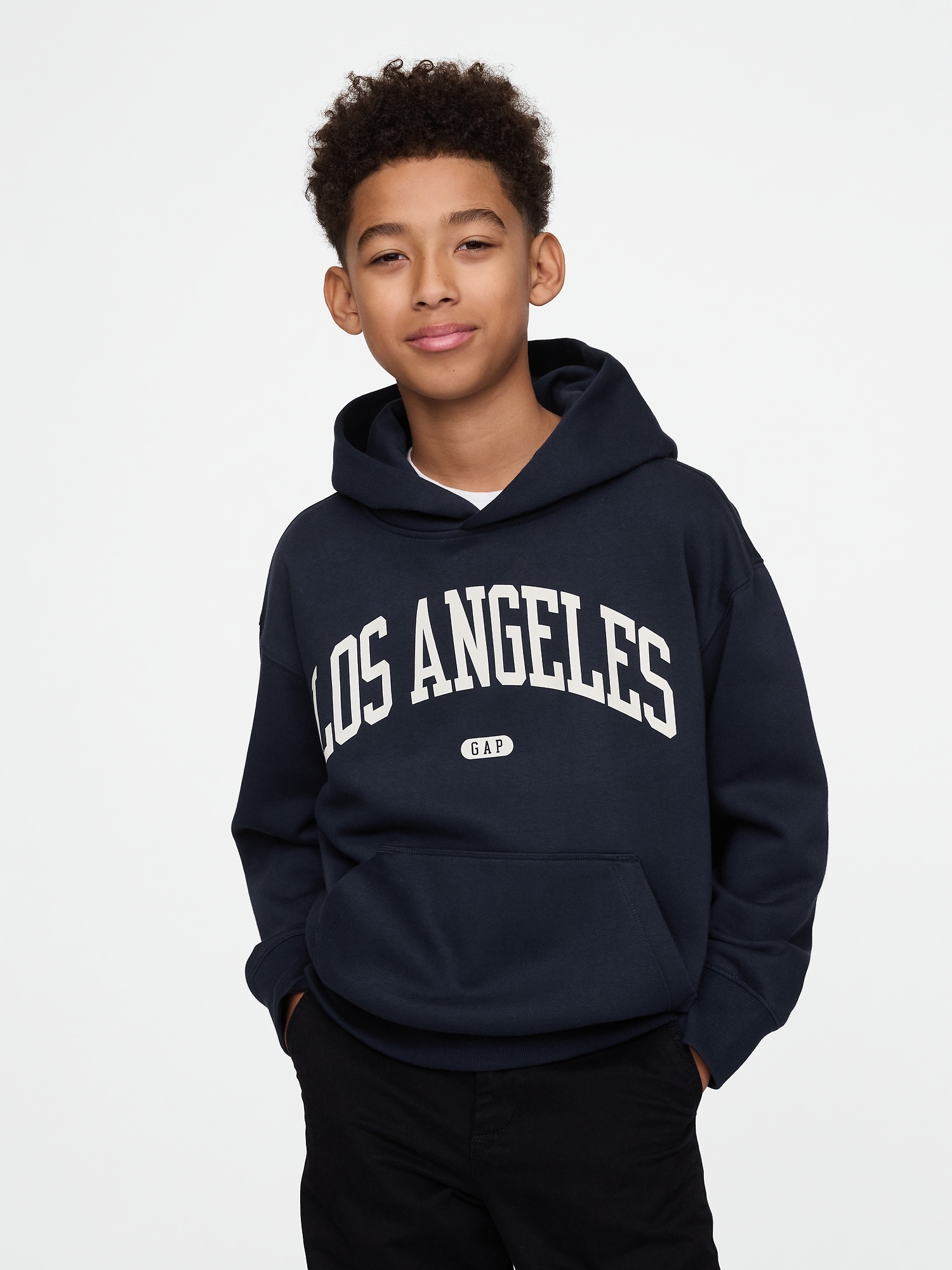 Kids VintageSoft Relaxed Hoodie - Blue