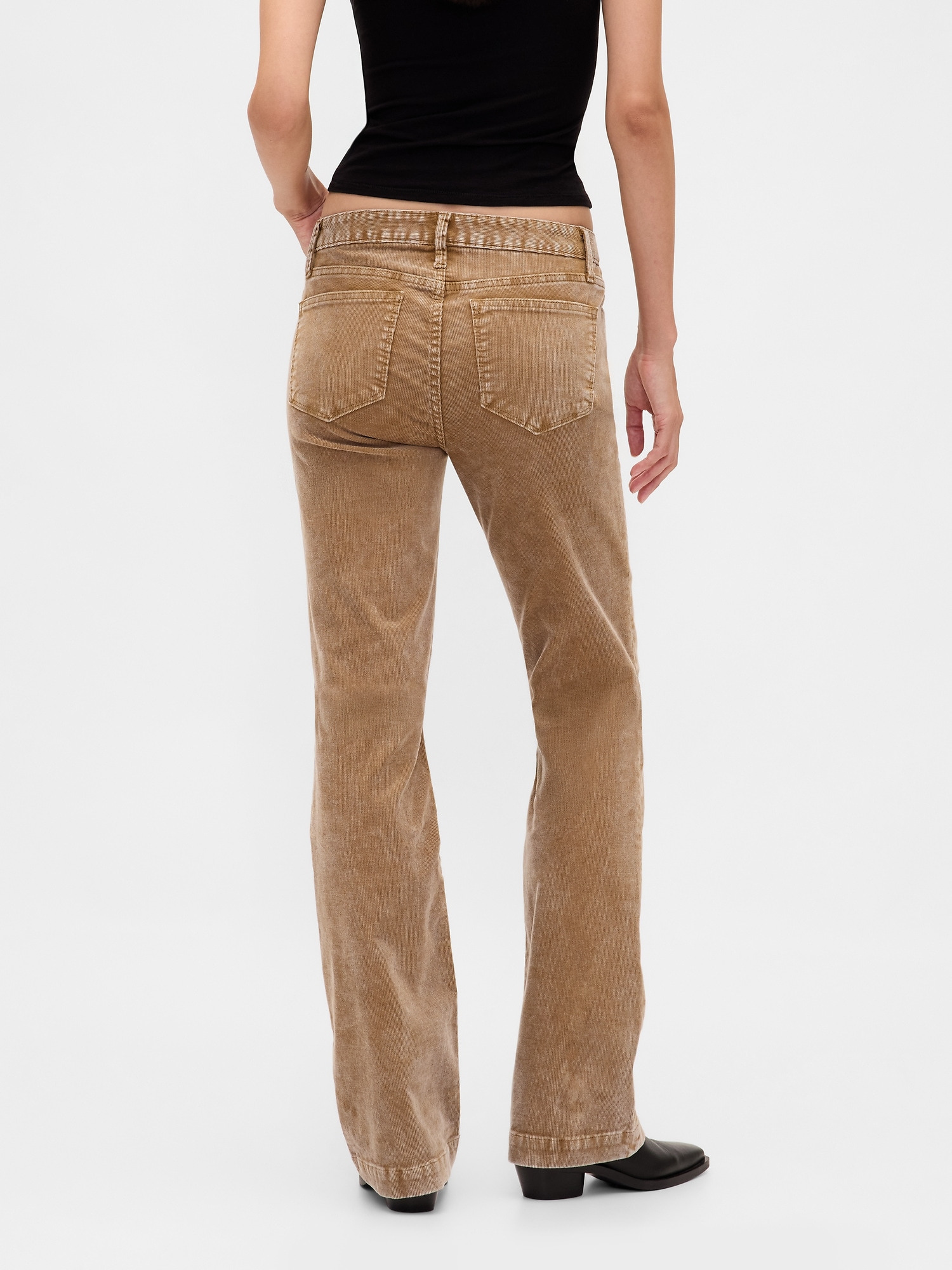 Low Rise Corduroy Long & Lean Pants | Gap