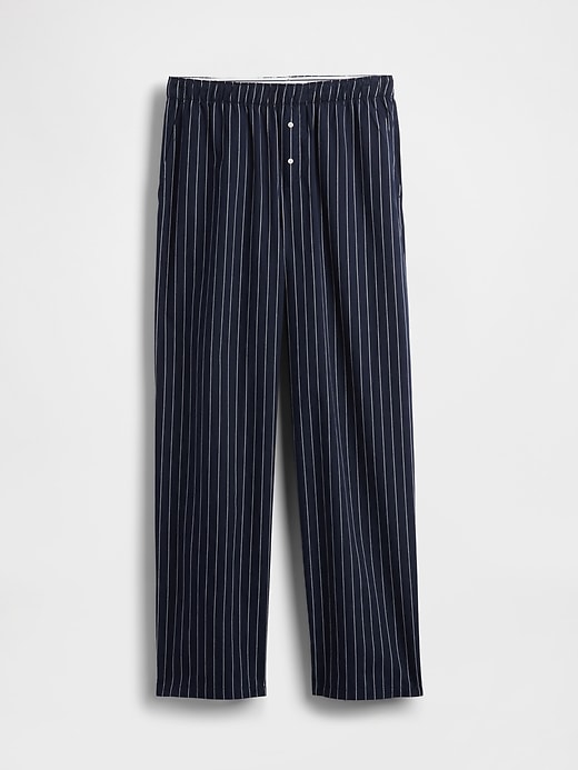 L'image numéro 7 présente Pantalon de pyjama en popeline