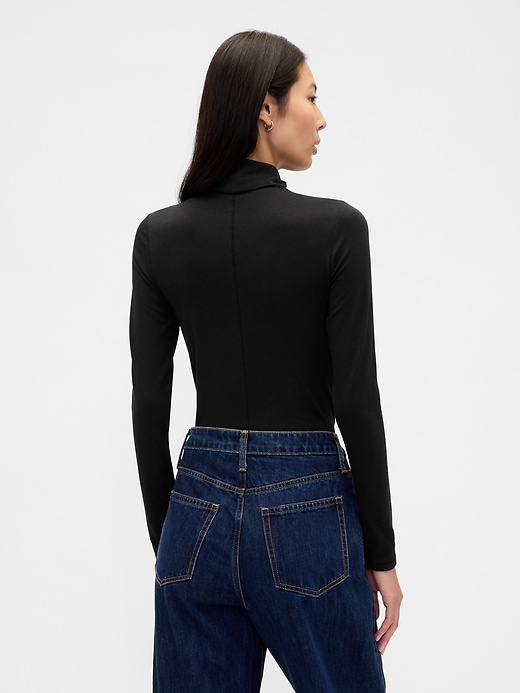 L'image numéro 3 présente Col roulé ultraléger