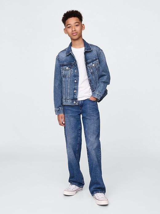 Image number 4 showing, Kids Organic Cotton Icon Denim Jacket