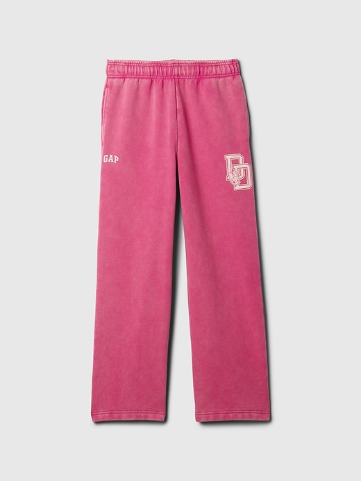 Image number 6 showing, Gap × Disney Kids VintageSoft Logo Sweatpants