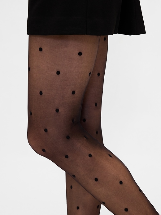 Image number 3 showing, Print Tights