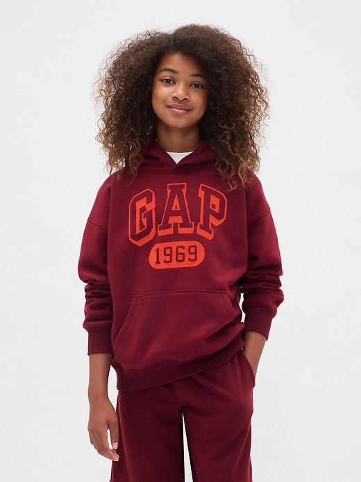 Kids VintageSoft Logo Hoodie